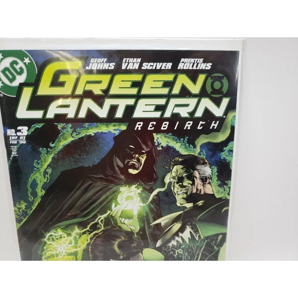 Green Lantern REBIRTH Issues 1 3 4  DC Comics Bagged Carded - Picture 8 of 12